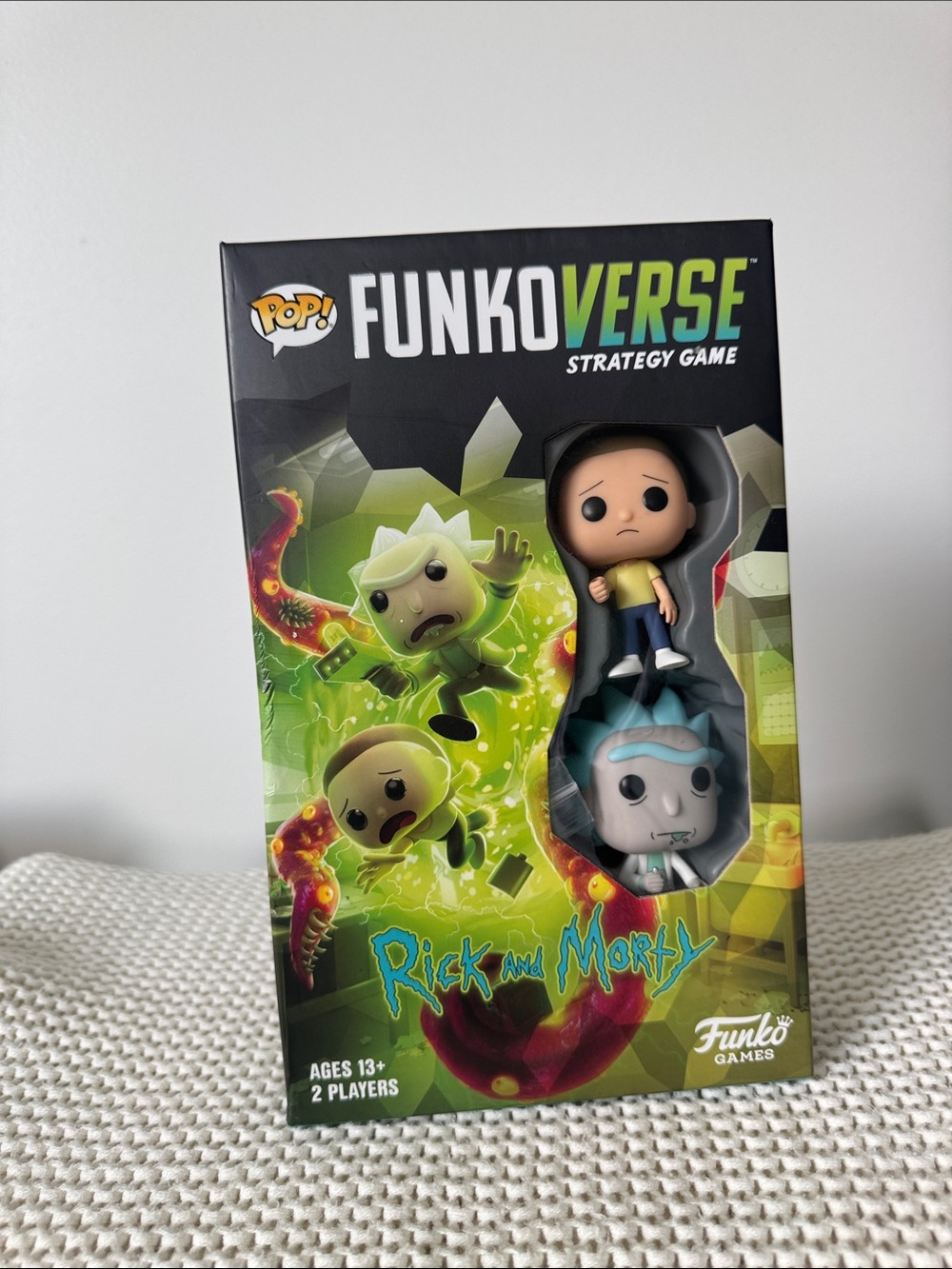 FUNKO FUNKOVERSE Rick and Morty Strategy Game - Green Box
